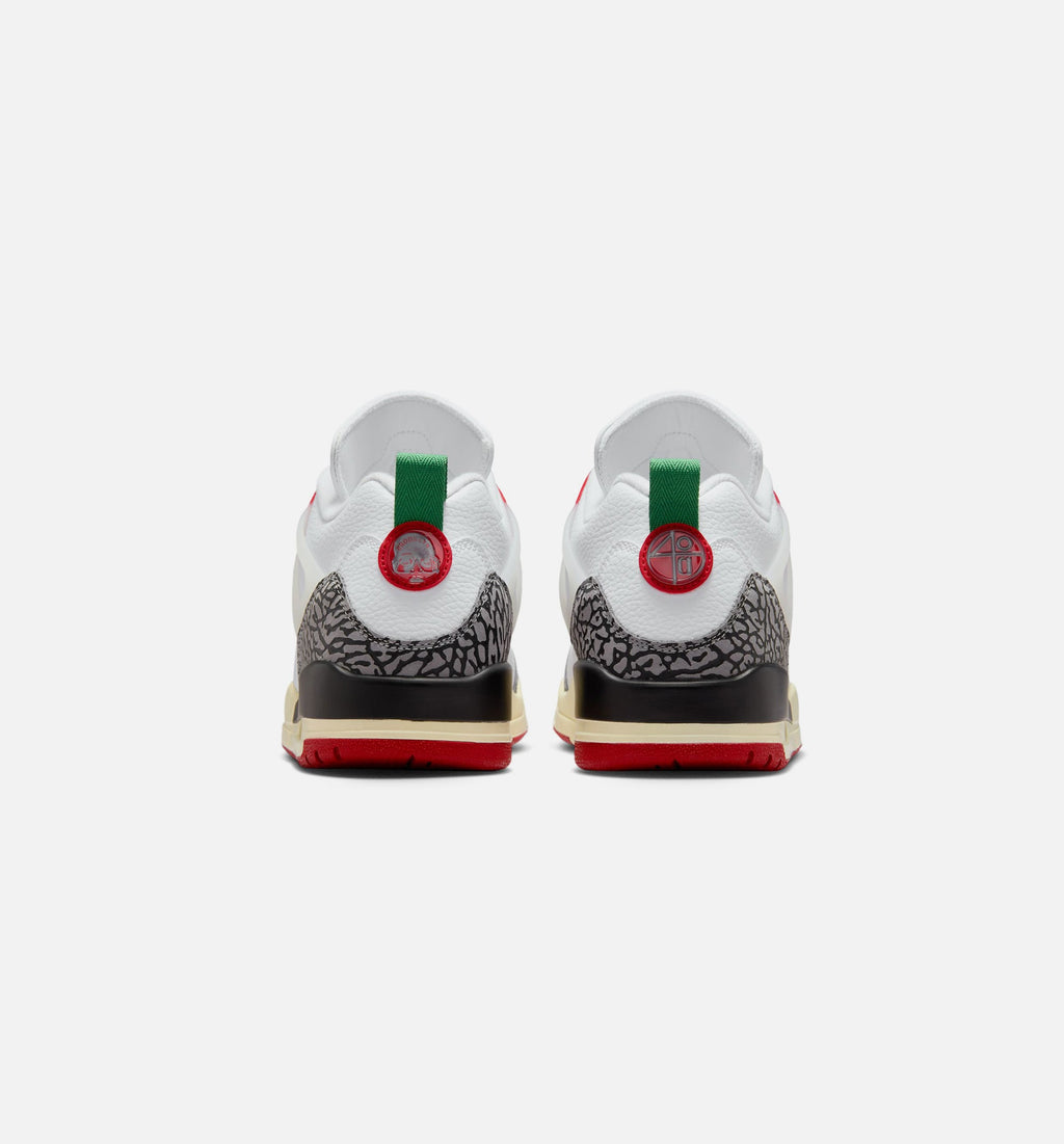 Spizike Low Men's Lifestyle Shoes - White & Varsity Red