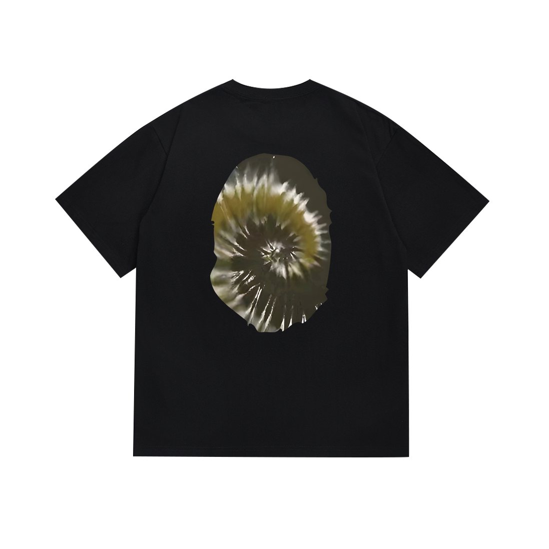 BAPE Tie-Dye Ape-Head Graphic T-Shirt