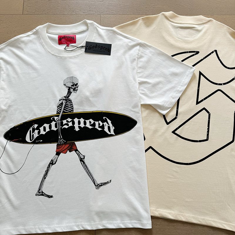 Godspeed Skeleton Graphic T-Shirt