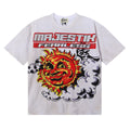 MAJESTIK Fearless Sun Graphic T-Shirt