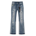 Purple Brand Distressed Washed Denim Jeans