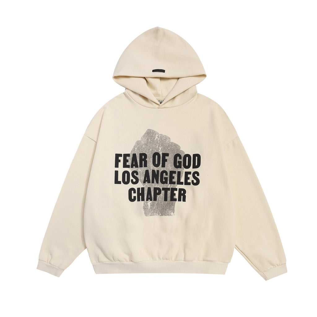 Fear of God Los Angeles Chapter Cream Hoodie