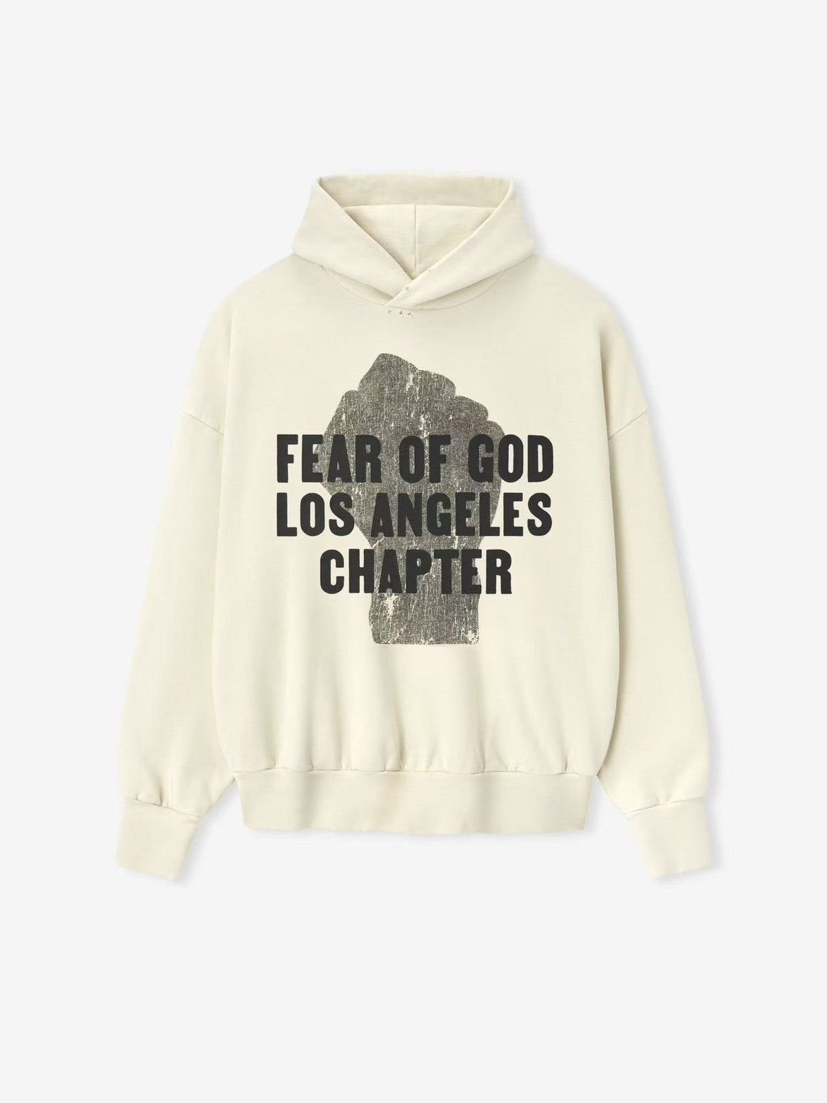 Fear of God Los Angeles Chapter Cream Hoodie