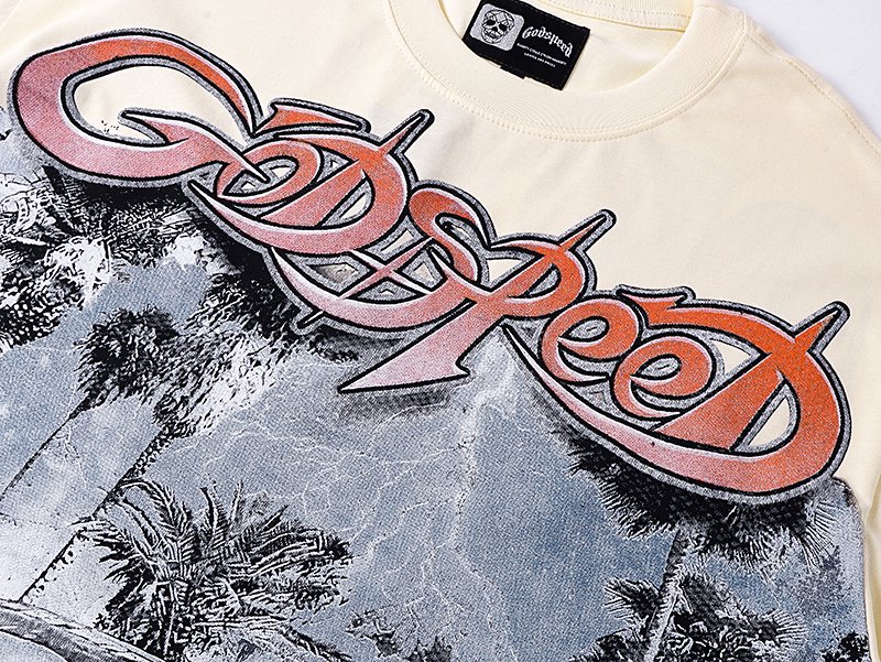 Godspeed Car Graphic Short-Sleeve T-Shirt