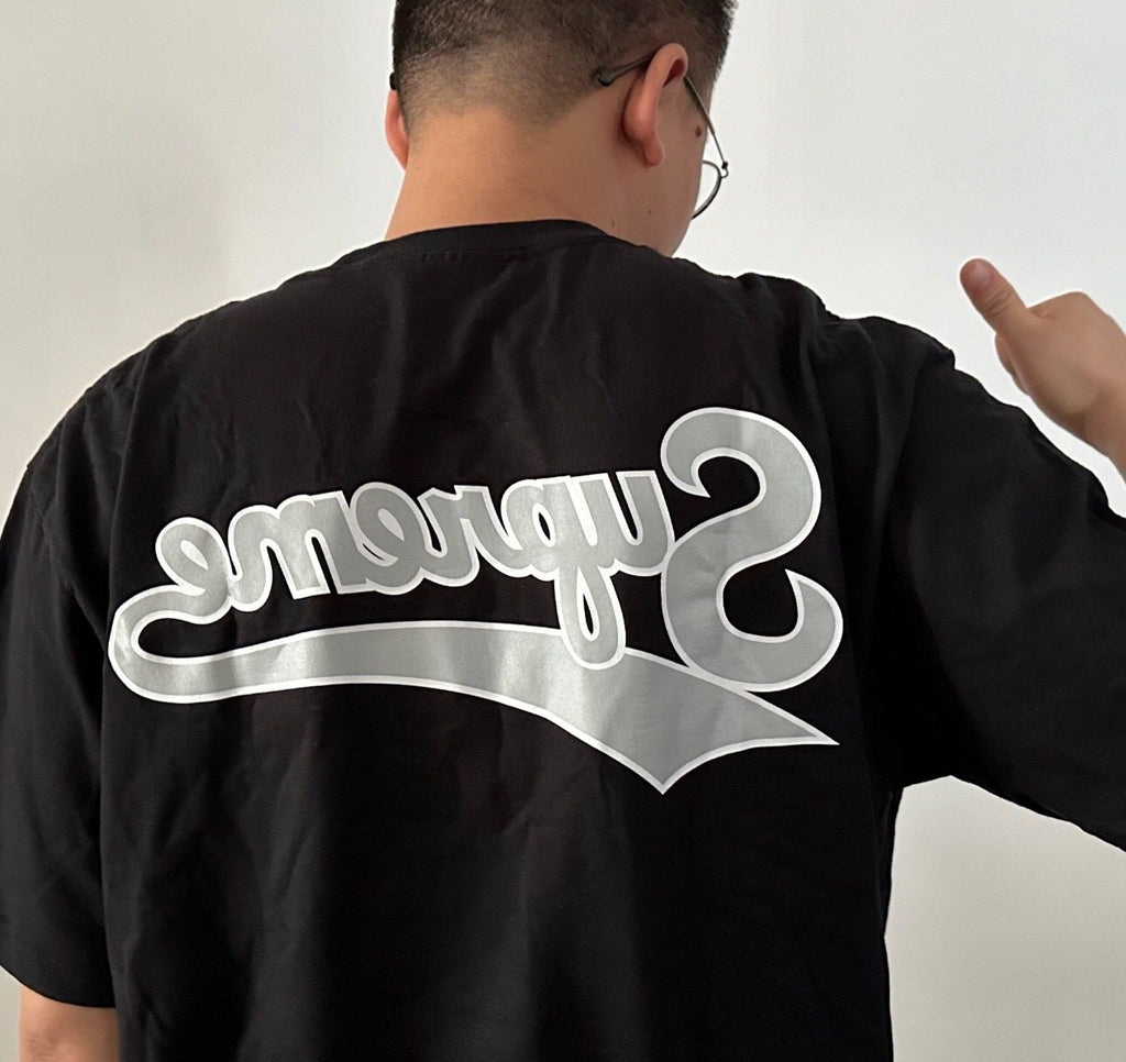 Supreme Backwards Graphic Short-Sleeve T-Shirt