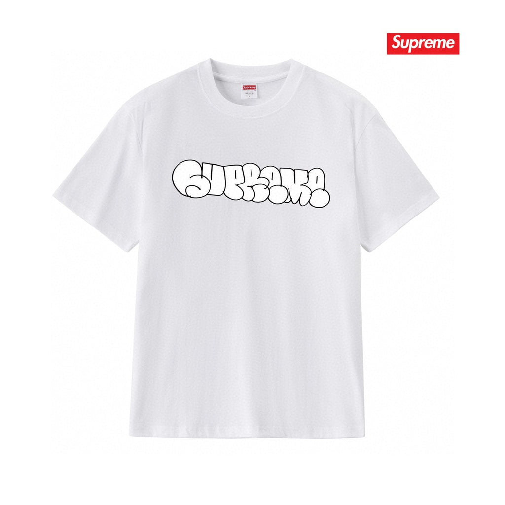 Supreme Homerun Baseball-Stitch Graphic T-Shirt