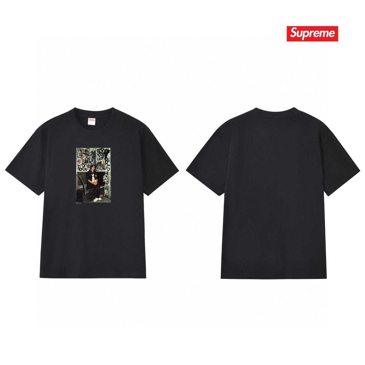 Supreme Pink Lady Graphic T-Shirt
