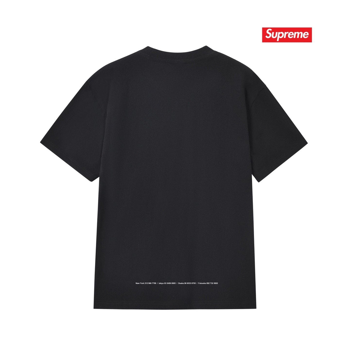 Supreme Blue Chest Graphic Short-Sleeve T-Shirt