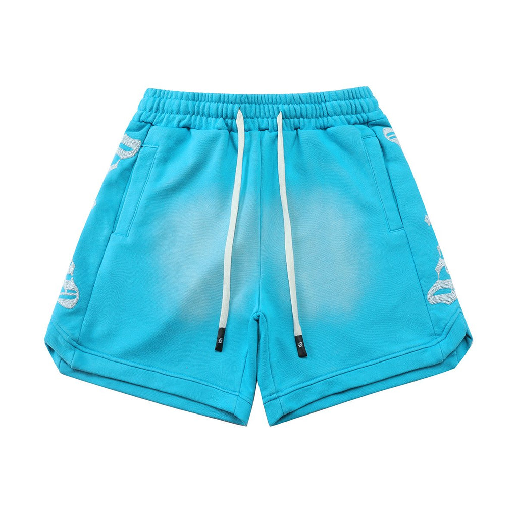 Godspeed Embroidered Drawstring Shorts