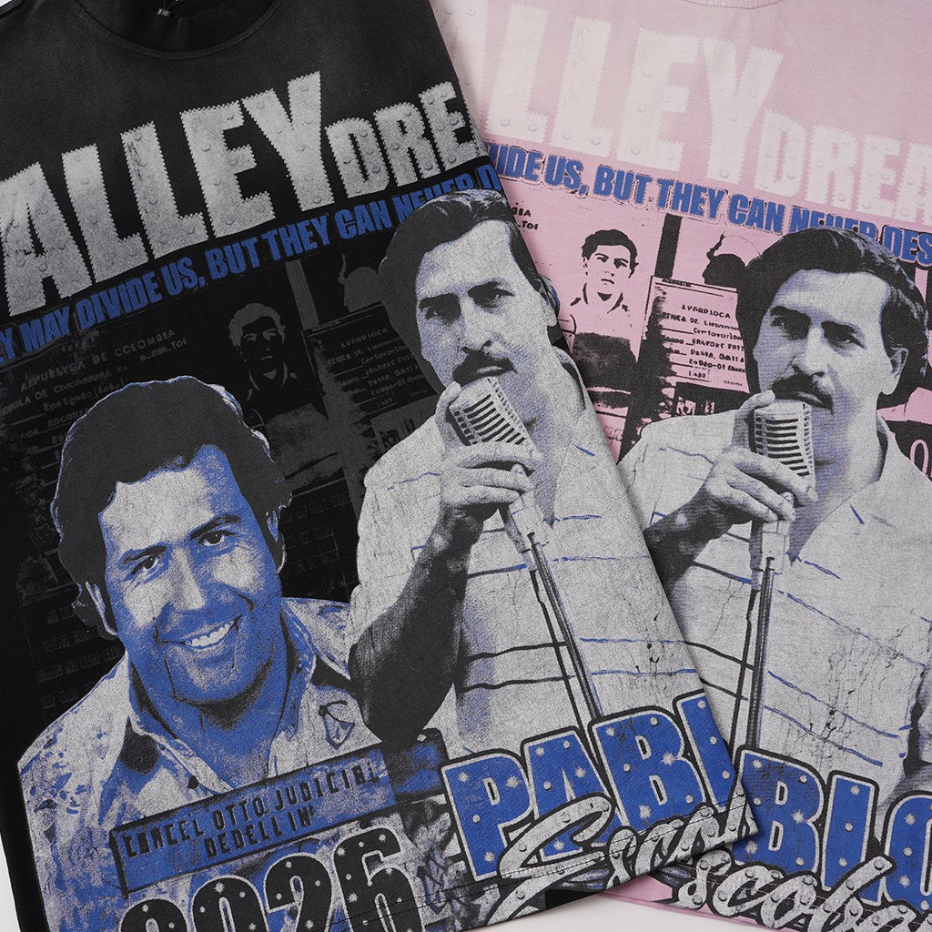 VALLEY Portrait Graphic Short-Sleeve T-Shirt