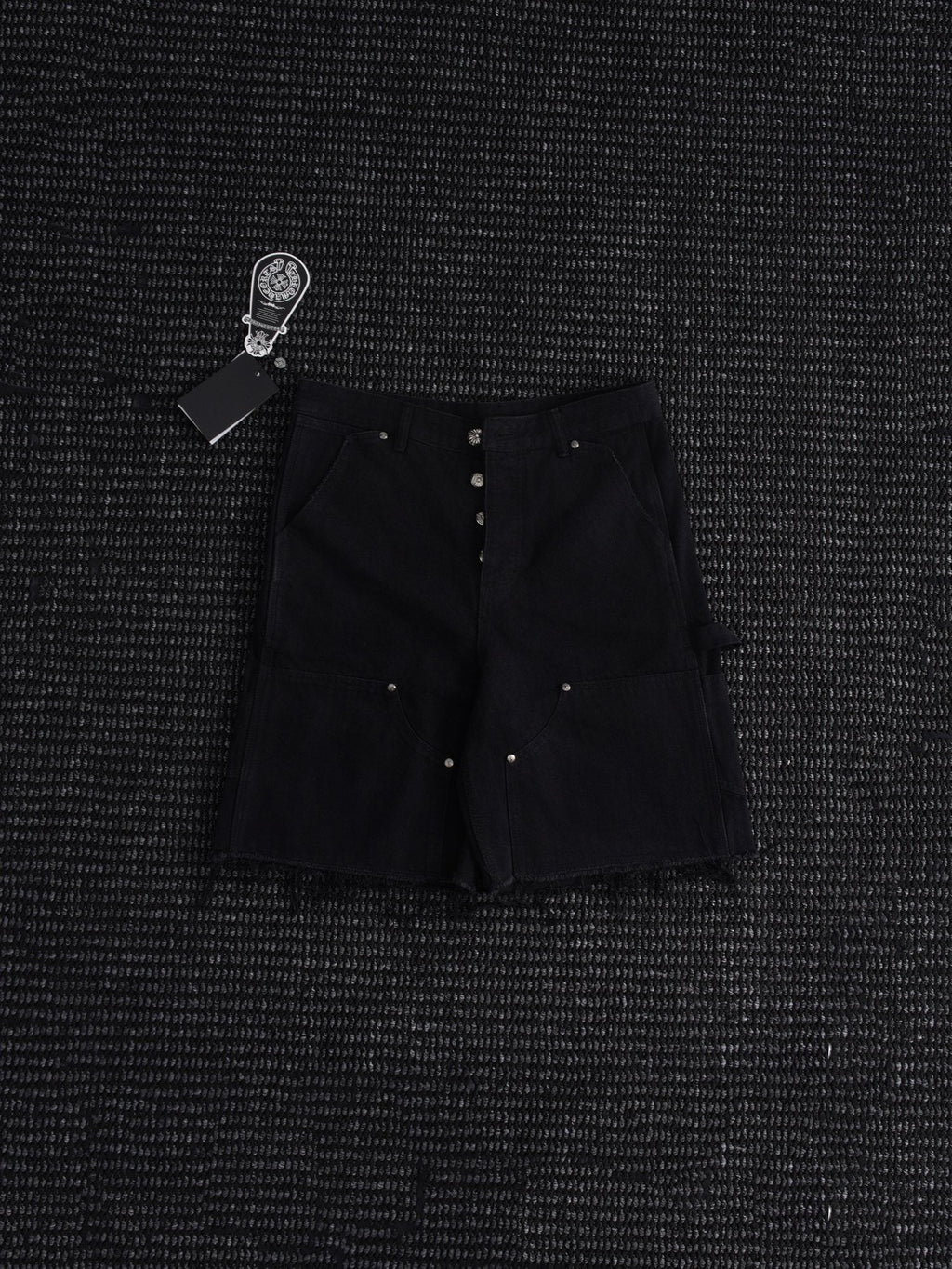 Chrome Hearts Black Utility Shorts