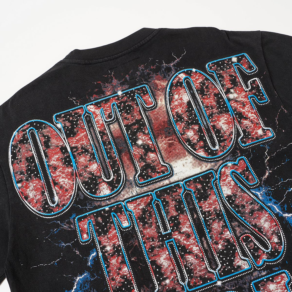 Godspeed Washed Black 2000 New York Graphic T-Shirt