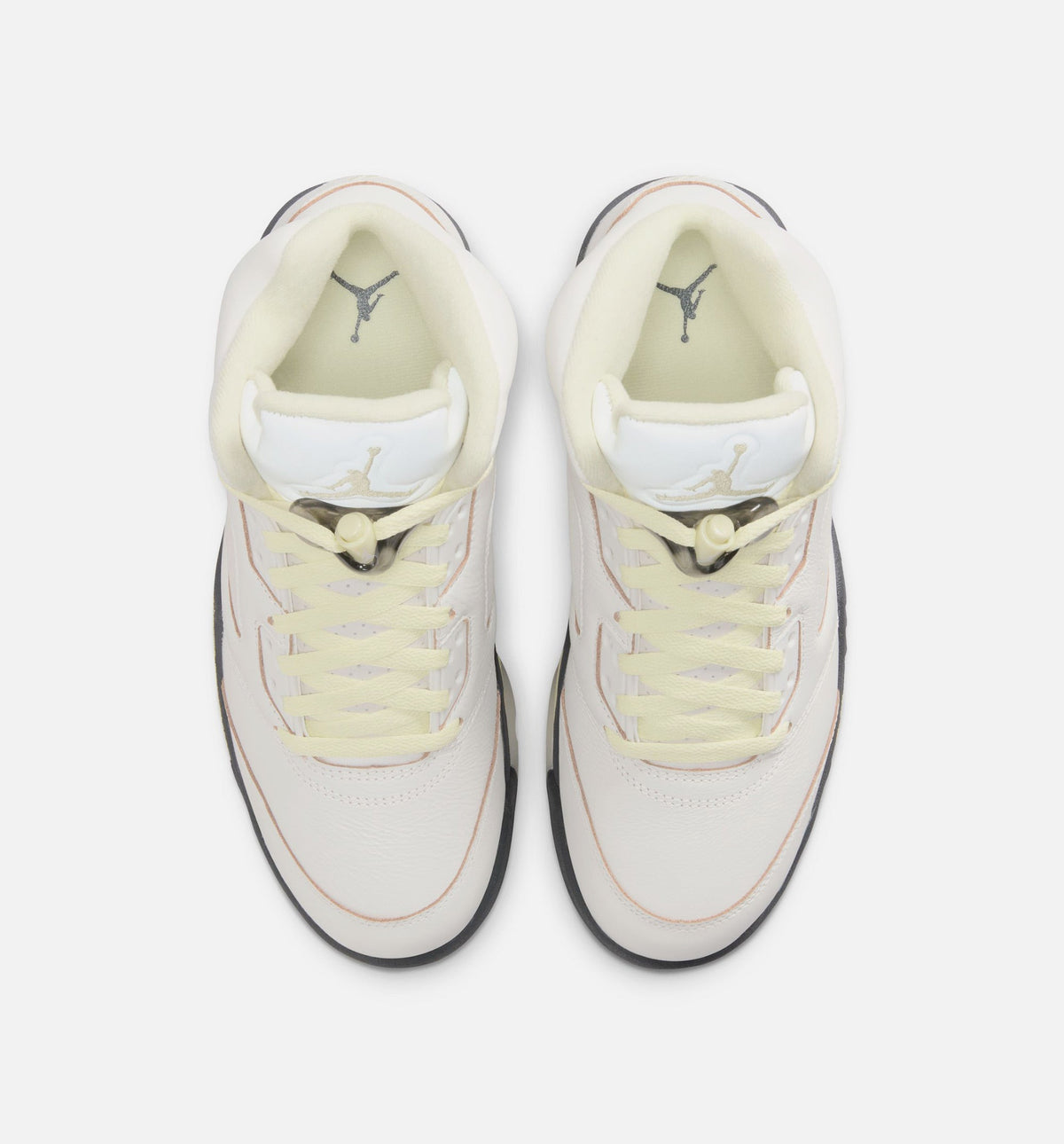 Air Jordan 5 Retro Luminous Green and Sail Women's Lifestyle Shoe - Sail/Luminous Green/Anthracite