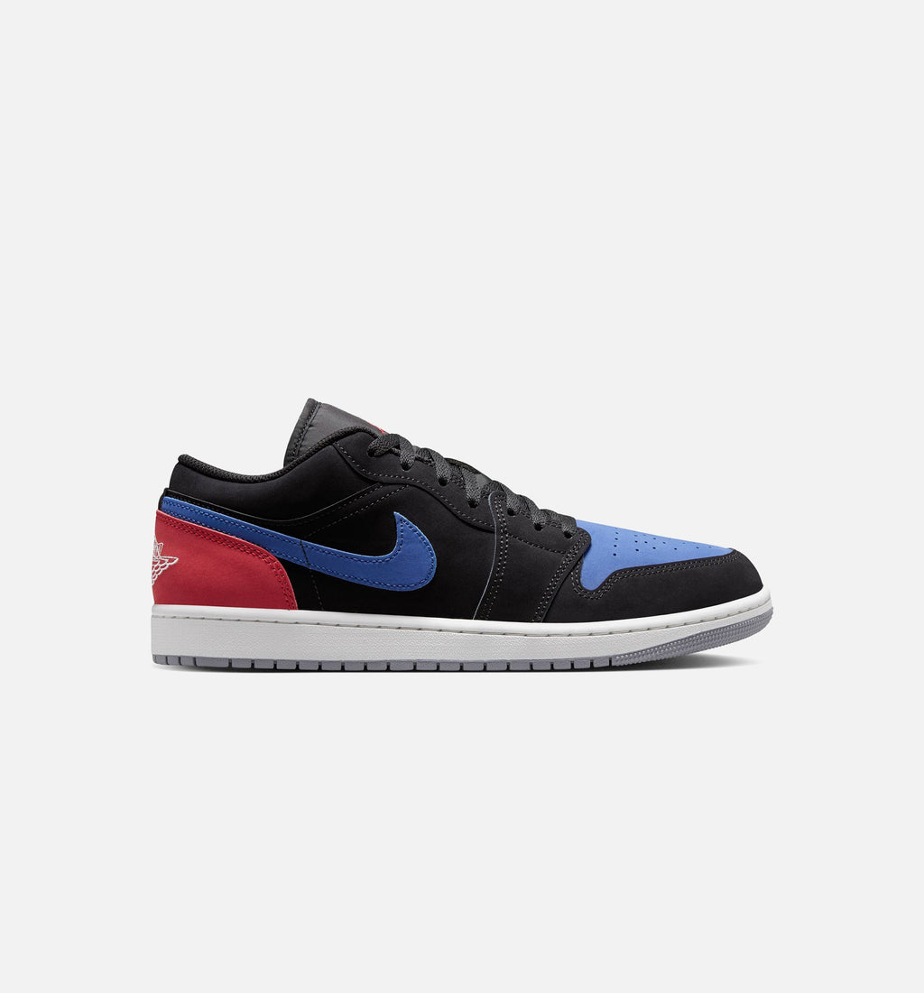 Air Jordan 1 Low Men's Shoes – Black / Summit White / True Blue / Varsity Red