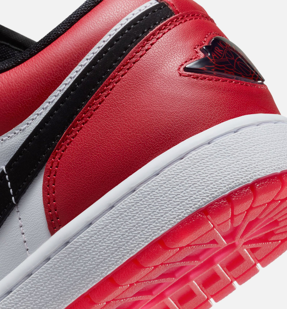 Air Jordan 1 Low SE Men's Shoes – White / Varsity Red / Black