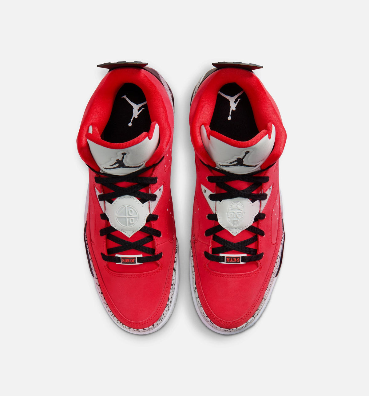Son of Mars Low Men's Lifestyle Shoes - Fire Red & Black