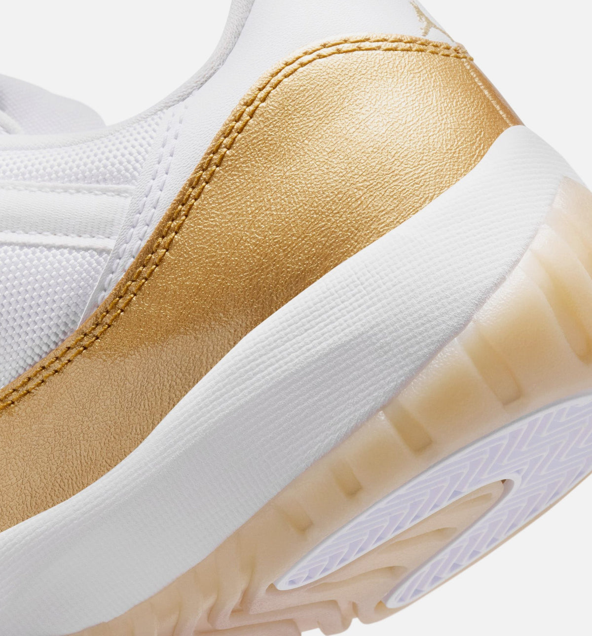 Air Jordan 11 Retro Low Mother's Day – Women's Lifestyle Shoe in White/Metallic Gold/Team Gold