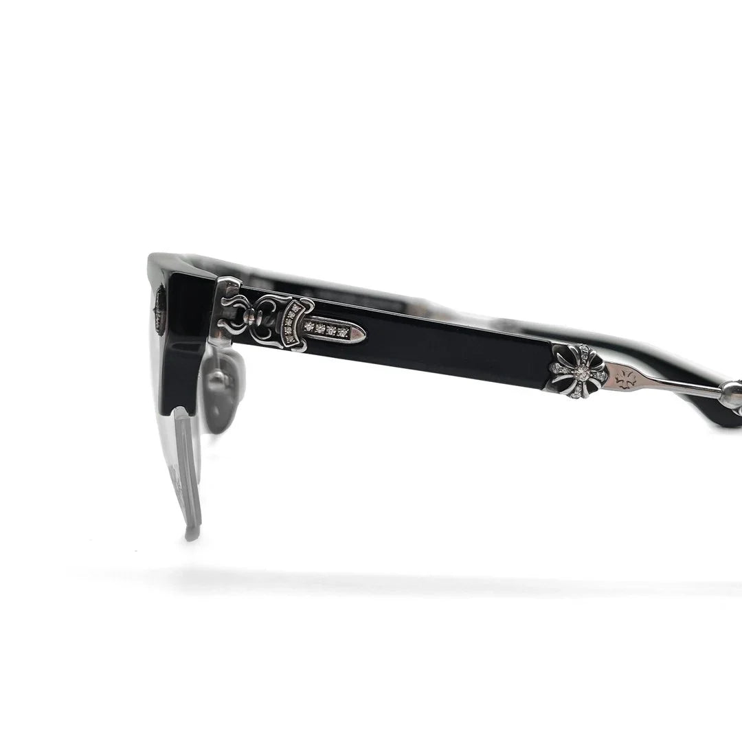 Chrome Hearts Evagilist Diamond BK/SS Glasses