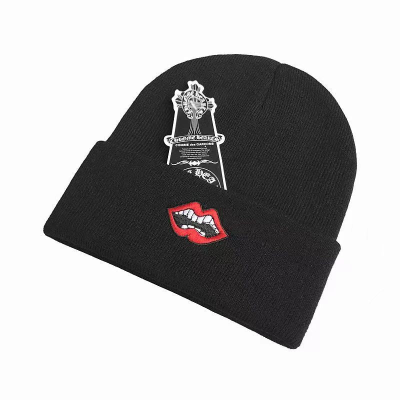 Chrome Hearts Matty Boy Chomper Beanie Black