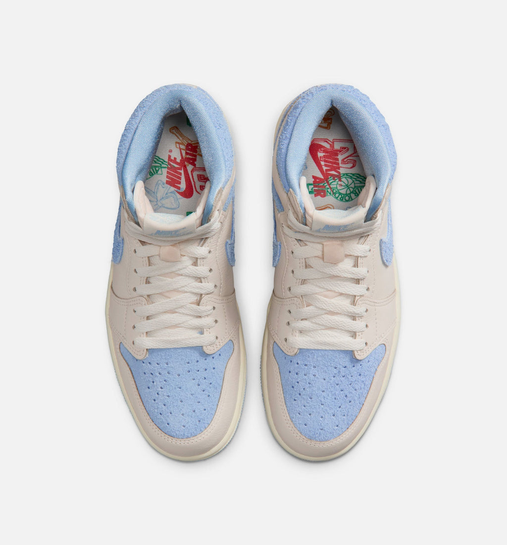 Air Jordan 1 Retro High OG Psychic Blue Women's Shoes - Pale Ivory x Psychic Blue x Coconut Milk