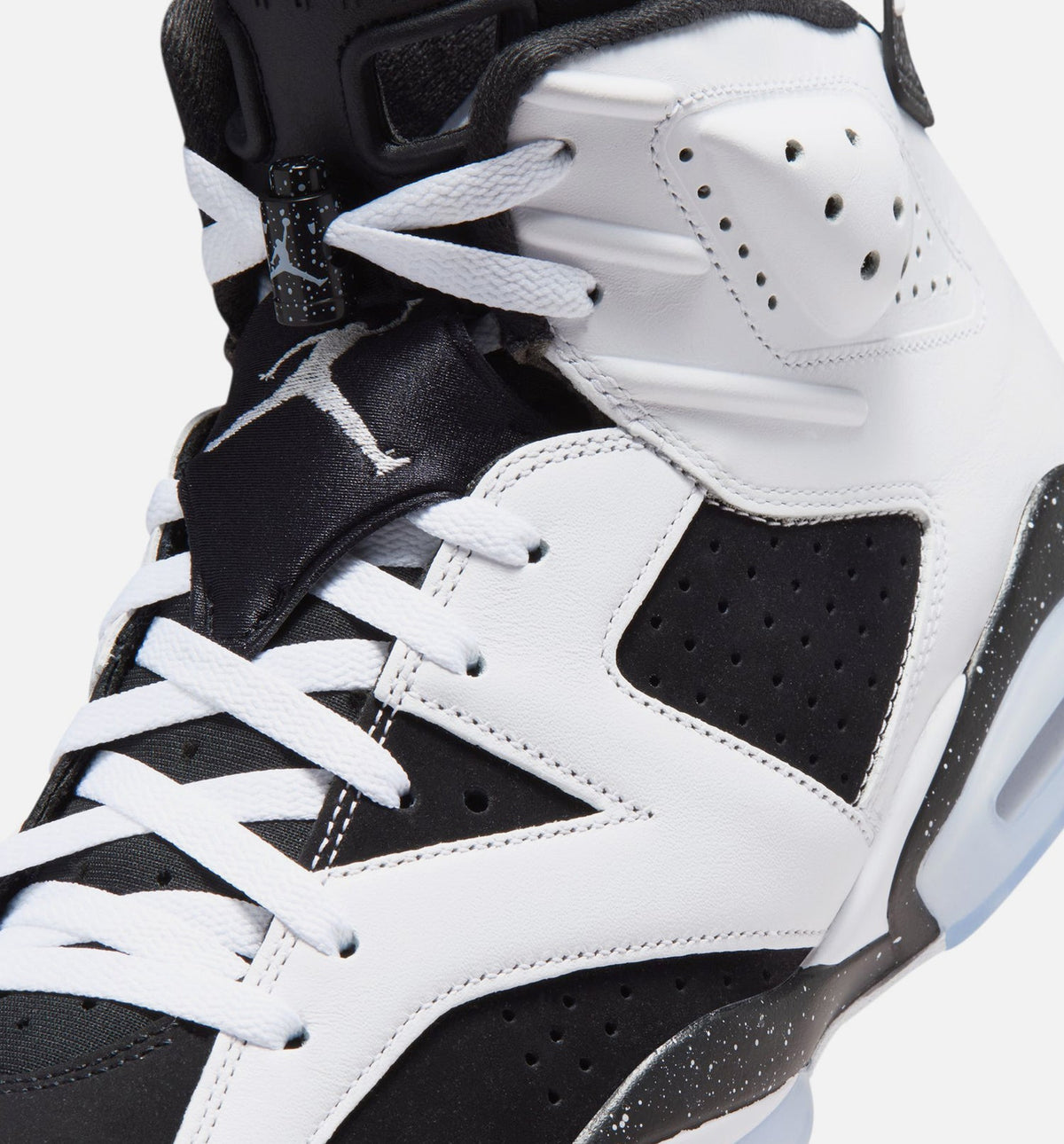 Air Jordan 6 Retro Black and White Men's Lifestyle Shoes
