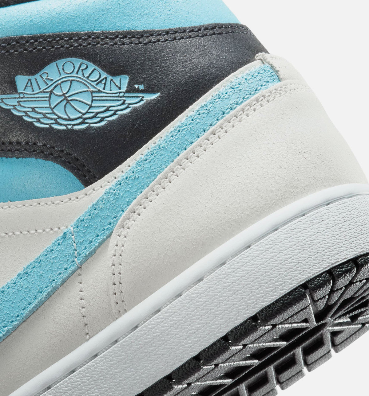 Air Jordan 1 Mid SE Men's Shoes – Summit White / Blue Chill / Black