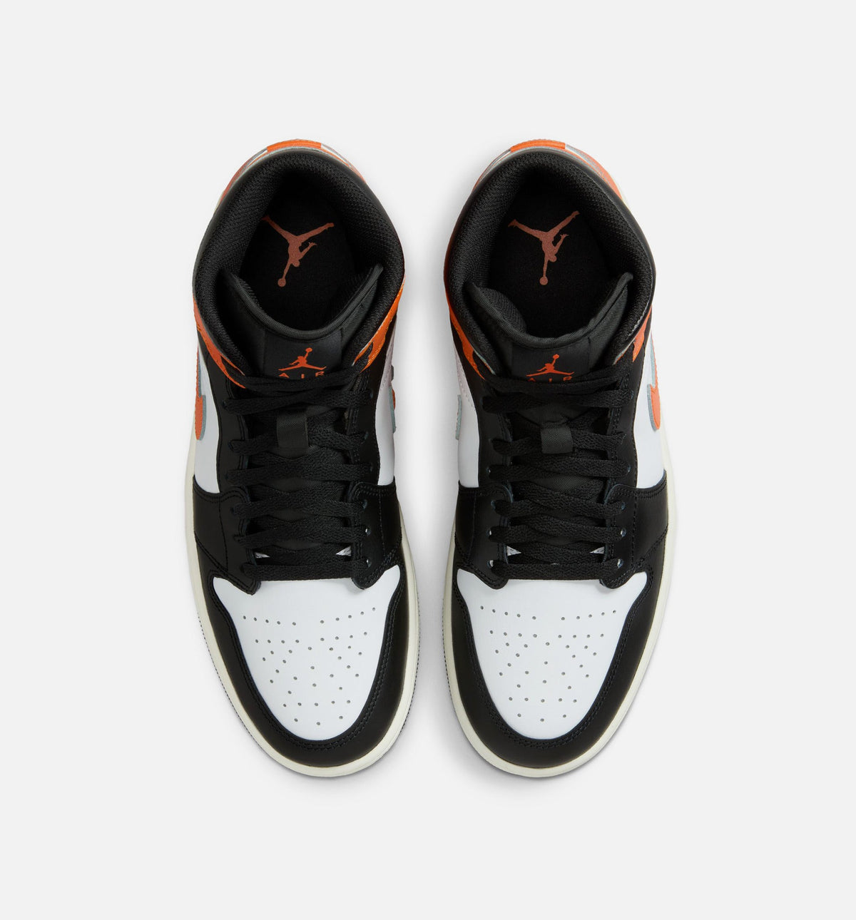 Air Jordan 1 Mid Men's Shoes – Starfish / White / Sail / Black