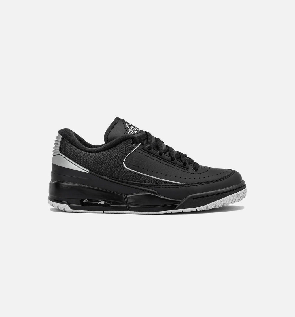 Air Jordan 23 Men's Lifestyle Shoes - Black & Metallic Silver