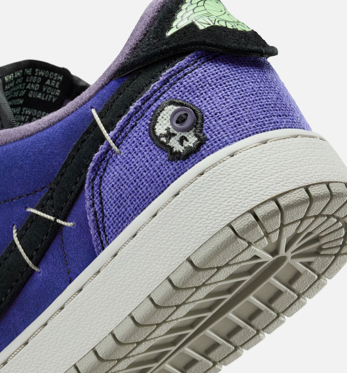 Air Jordan 1 Low OG Grade School Shoes – Regency Purple / Dark Raisin