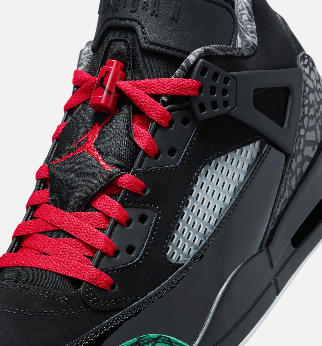 Spizike Low Men's Lifestyle Shoes - Black & Classic Green