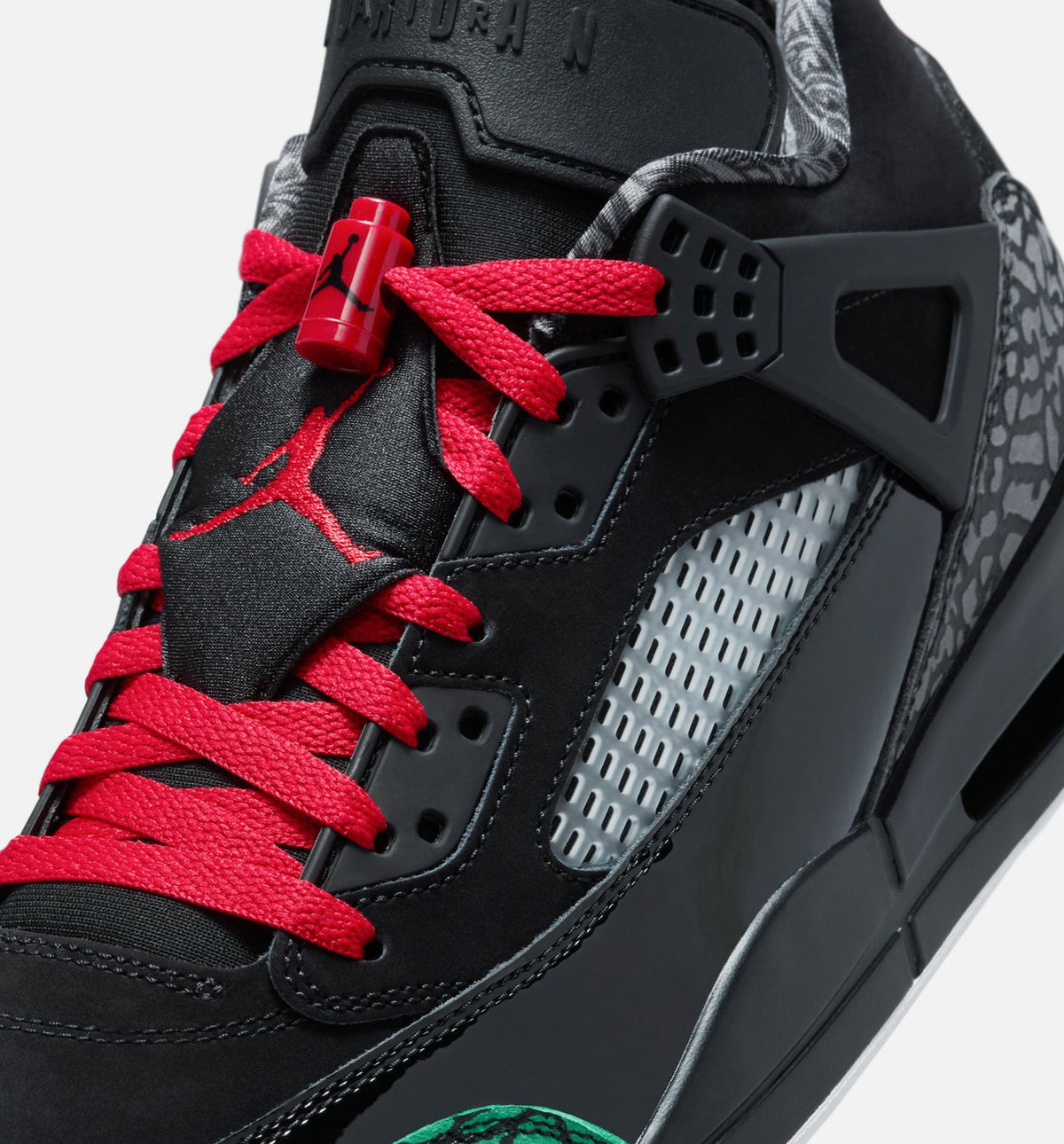 Spizike Low Men's Lifestyle Shoes - Black & Classic Green