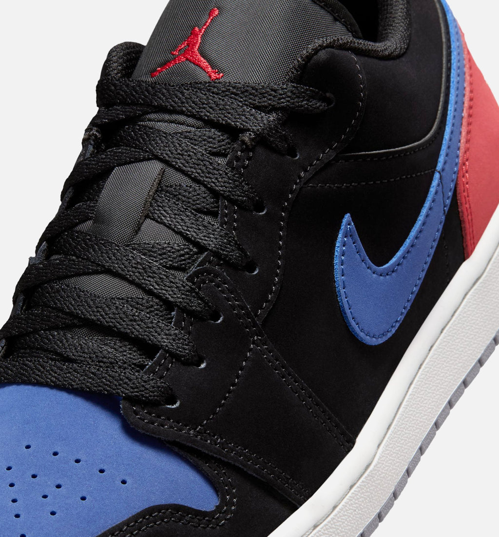 Air Jordan 1 Low Men's Shoes – Black / Summit White / True Blue / Varsity Red