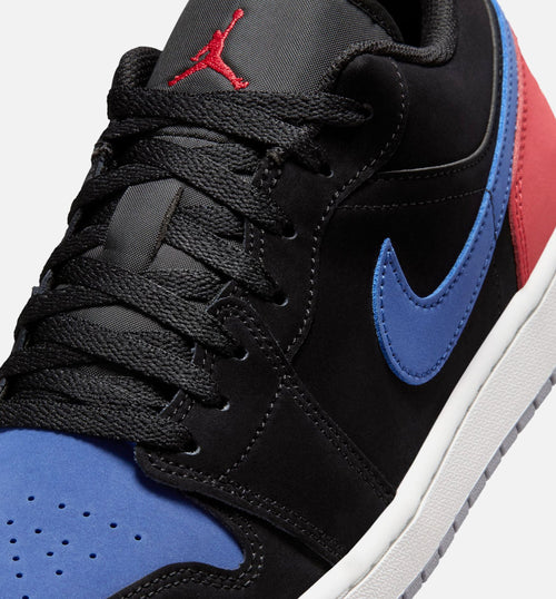 Air Jordan 1 Low Men's Shoes – Black / Summit White / True Blue / Varsity Red