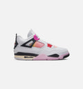 Air Jordan 4 Retro Comic Men's Lifestyle Shoe – Off White/Fire Pink/Anthracite