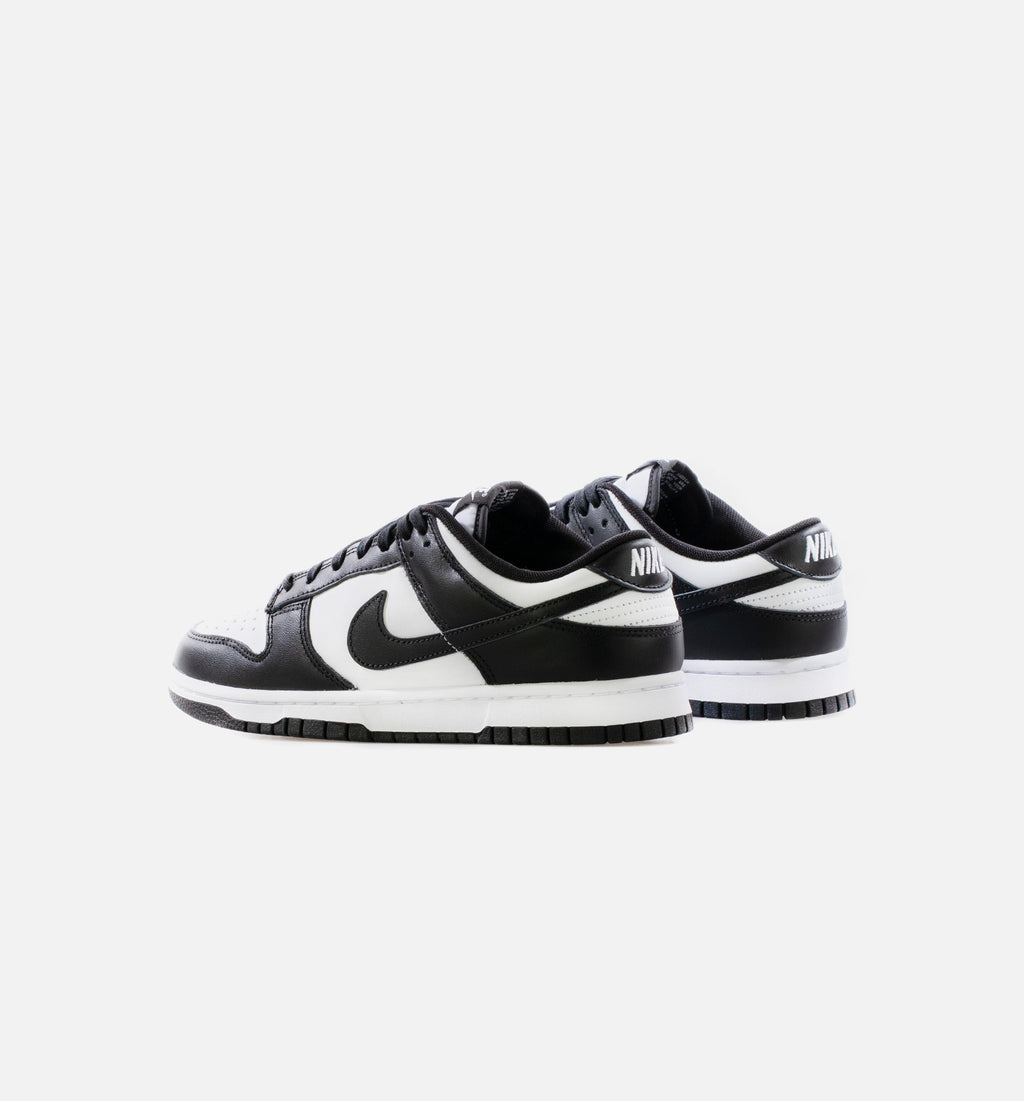 Dunk Low Men's Lifestyle Shoes - Black & White