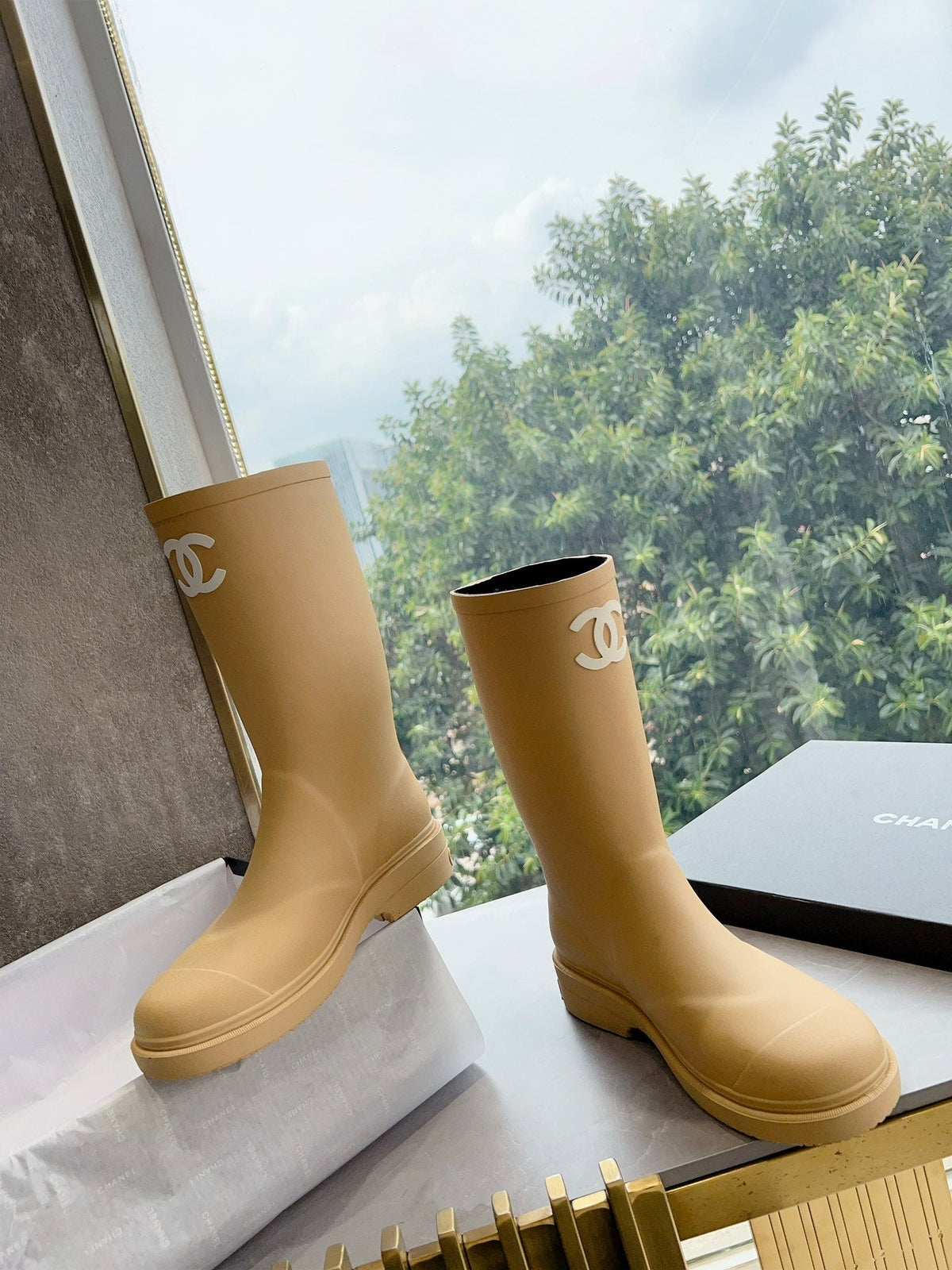 Chanel 2023 Early Spring Rain Boots