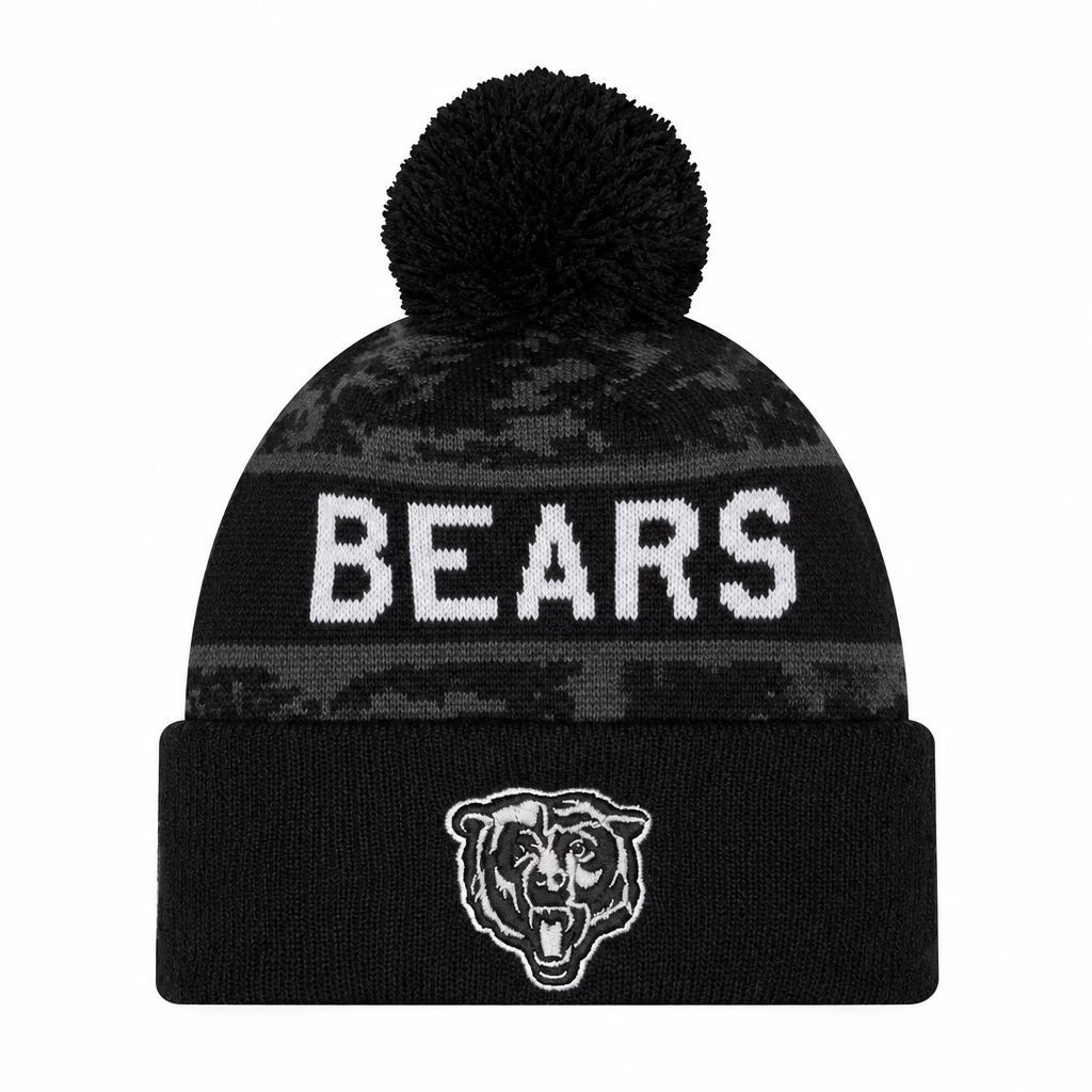 New Era Chicago Bears NFL 2026 Salute To Service Knit Beanie
