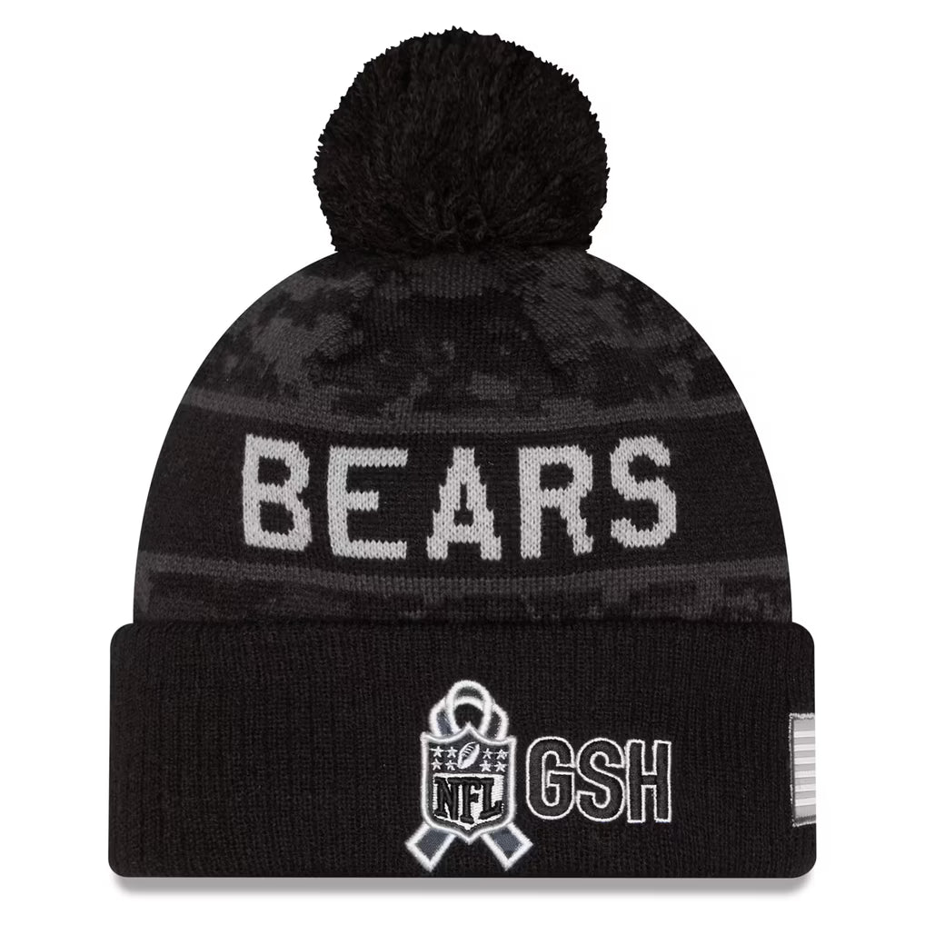 New Era Chicago Bears NFL 2026 Salute To Service Knit Beanie