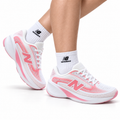 New Balance Lightweight Running Shoes - White Pink