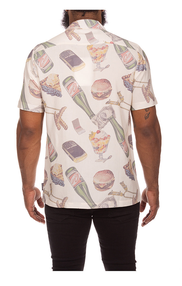 Icecream Lavish Short Sleeve Woven Shirt