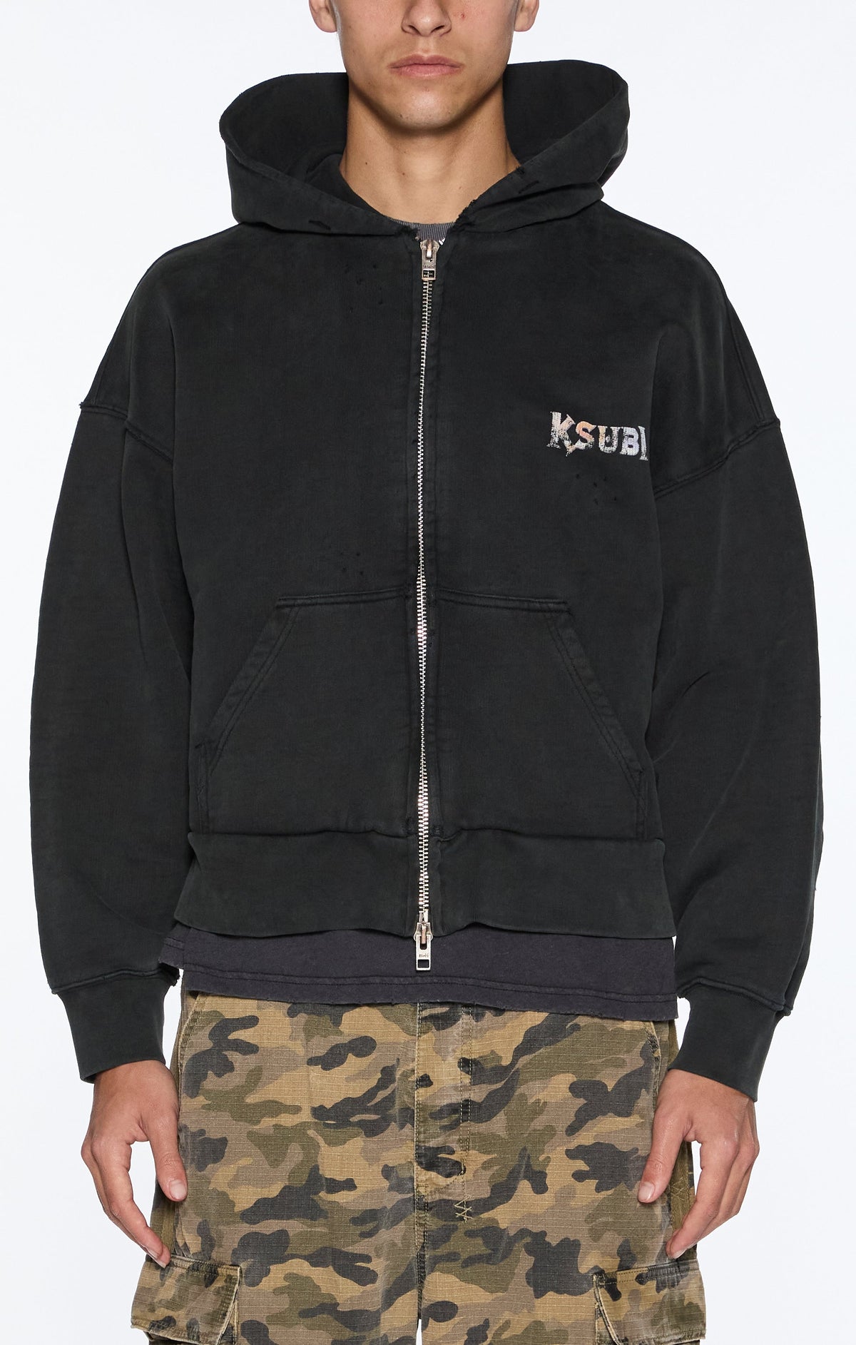 Ksubi Death Snake Halen Zip Hoodie