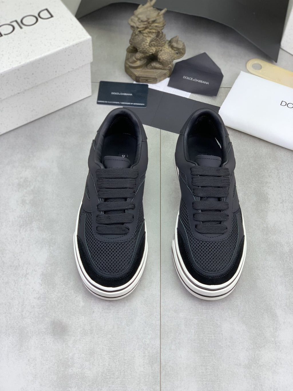Dolce & Gabbana Patterned Low-Top Sneakers