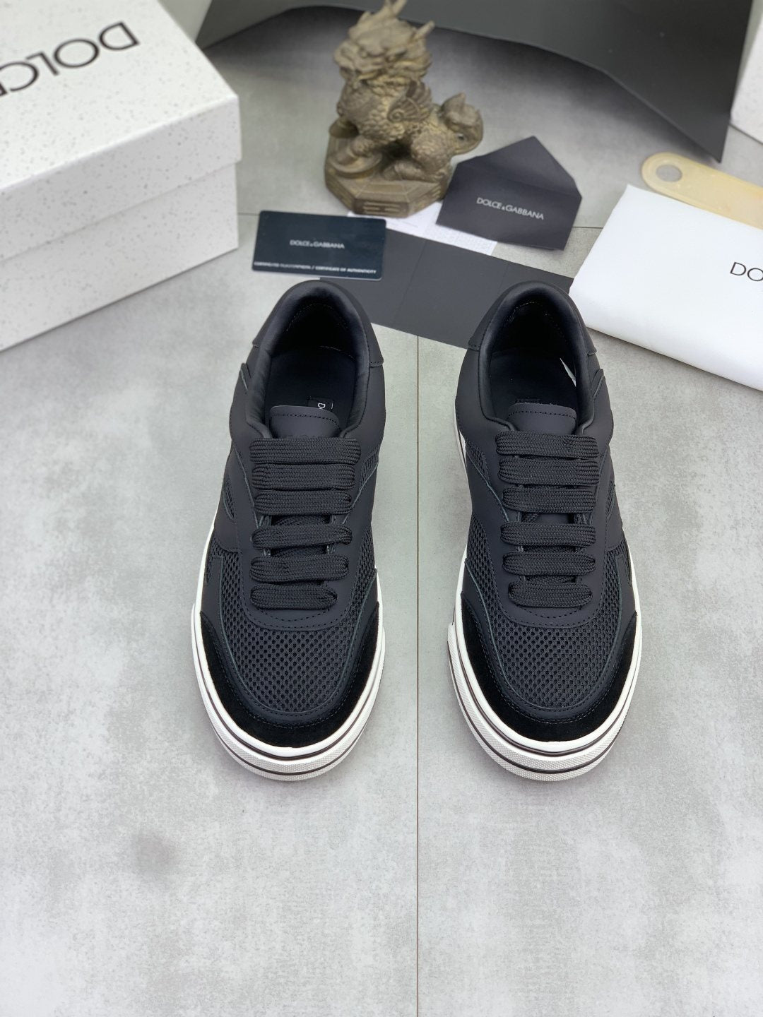 Dolce & Gabbana Patterned Low-Top Sneakers