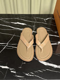 Louis Vuitton Men's Leather Thong Sandals