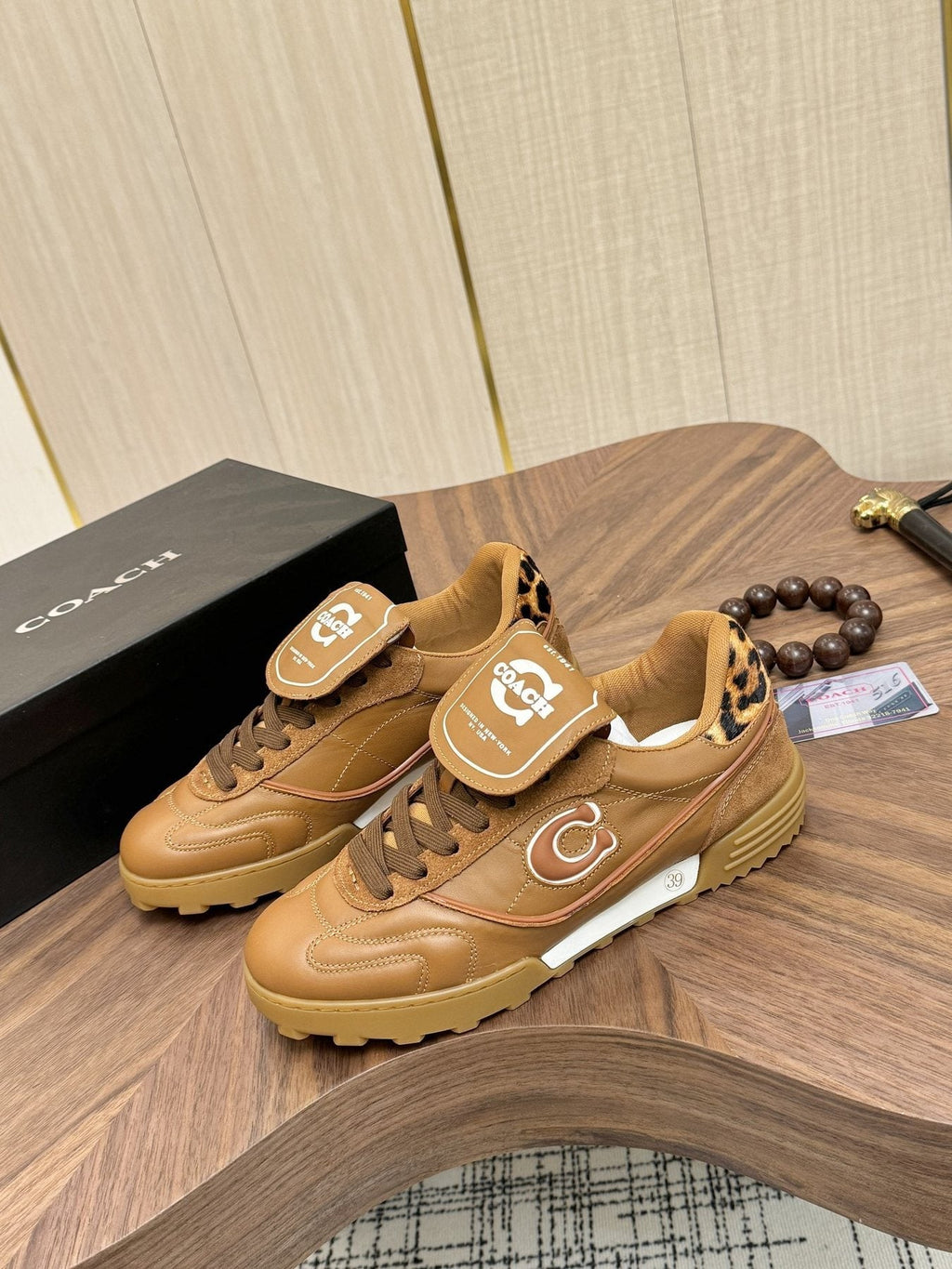 Coach Match Low-Top Sneakers