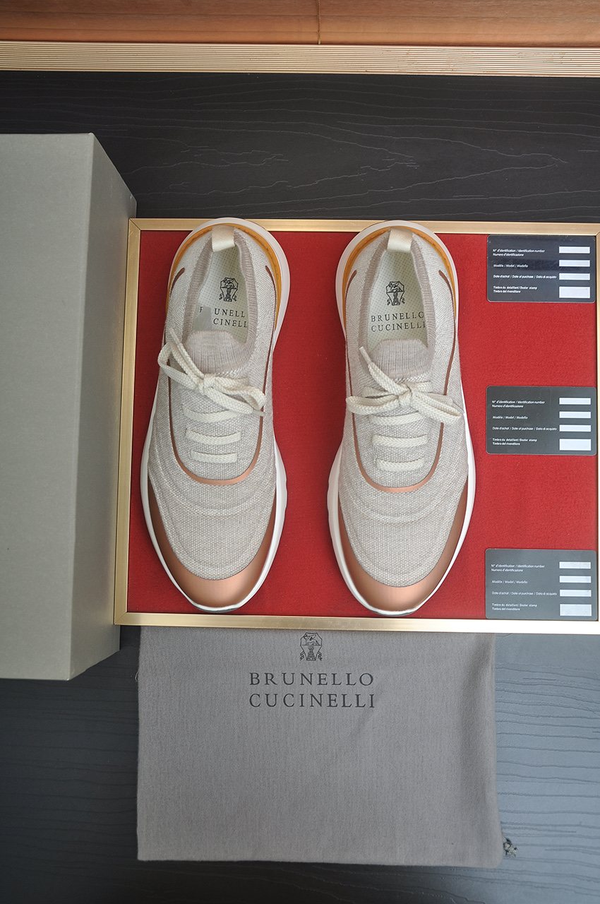 Brunello Cucinelli Low-Top Suede Sneakers