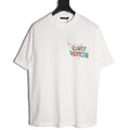 Louis Vuitton Graffiti-Style Chest-Lettering Short-Sleeve T-Shirt - Cream